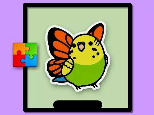 Cute Budgie Puzzle - game thumbnail image