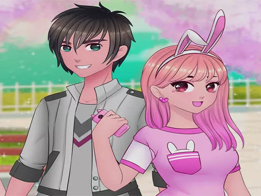 cute couples dress up - game thumbnail image