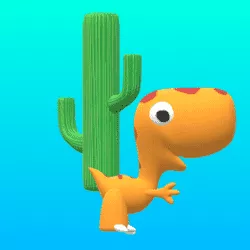 Cute Dinosaur Run - game thumbnail image