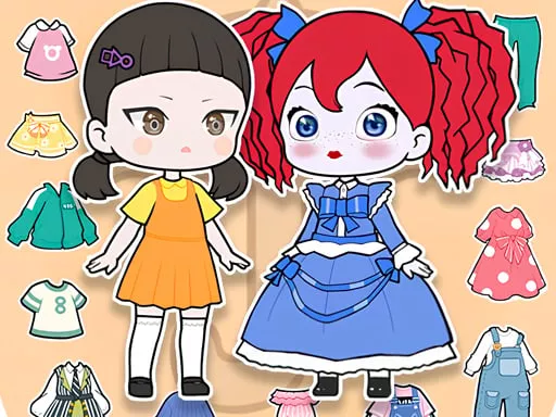 Cute Doll Dress Up - game thumbnail image