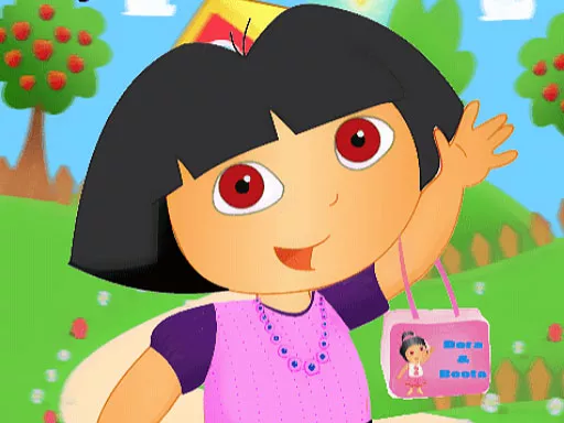 Cute Dora Dressup - game thumbnail image