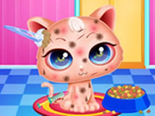 Cute Kitty Care - Pet Makeover - game thumbnail image