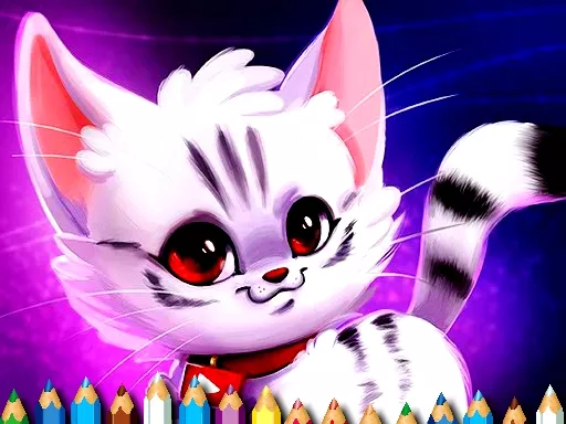 Cute Kitty Coloring - game thumbnail image