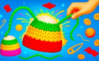Cute Knitting: Yarn Sorting - game thumbnail image
