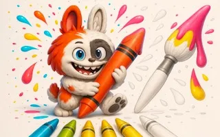 Cute Labubu Coloring Book for Kids - game thumbnail image