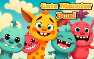 Cute Monster Bond - game thumbnail image