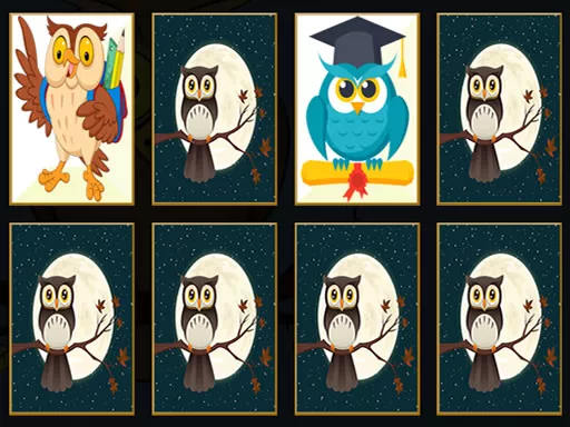 Cute Owl Memory - game thumbnail image