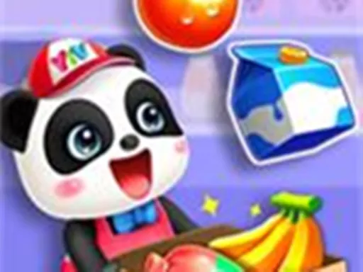 Cute Panda Supermarket - Fun Shopping - game thumbnail image