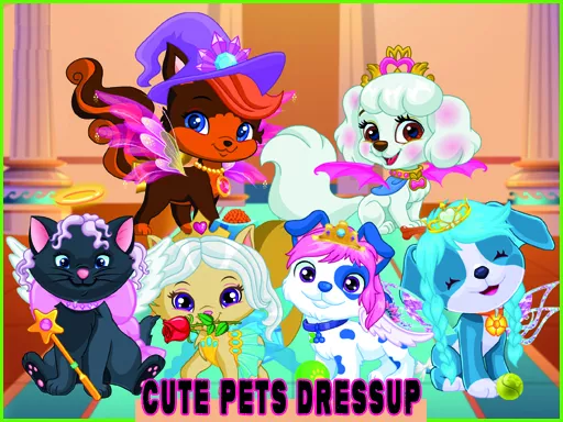 Cute Pets Summer Dress Up - game thumbnail image