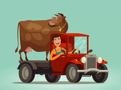 Cute Trucks For Kids Coloring - game thumbnail image