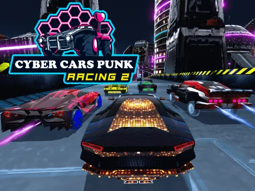 Cyber Cars Punk Racing 2 - game thumbnail image