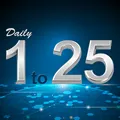 Daily 1 to 25 game thumbnail image