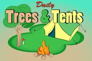 Daily Trees and Tents - game thumbnail image