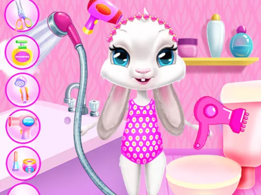 Daisy Bunny Caring Game - game thumbnail image