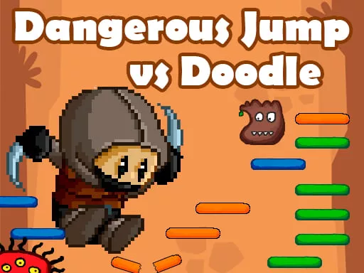 Dangerous Jump vs Doodle Jump - game thumbnail image
