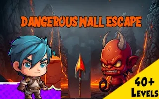 Dangerous Wall Escape - game thumbnail image