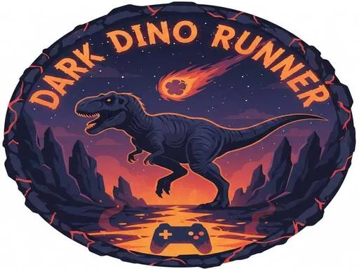 Dark Dino Runner - game thumbnail image