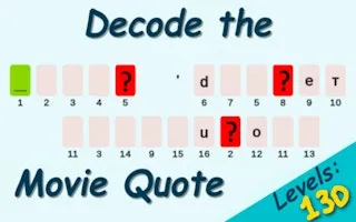 Decode the Movie Quote - game thumbnail image