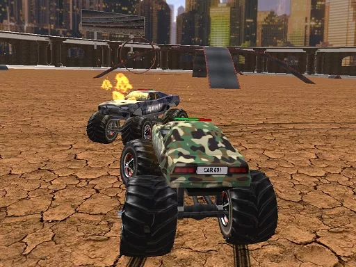 Demolition Monster Truck Army 2020 - game thumbnail image