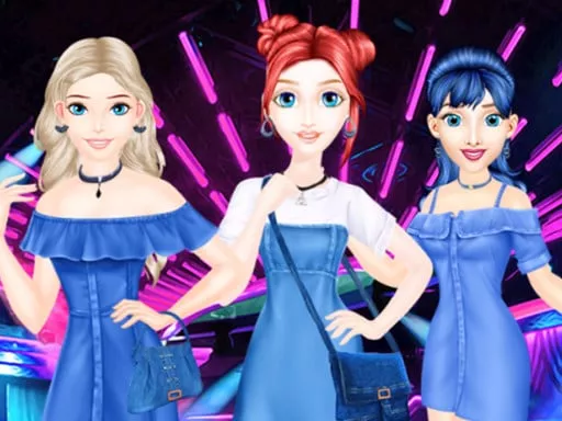 Denim Dress Fashion - game thumbnail image