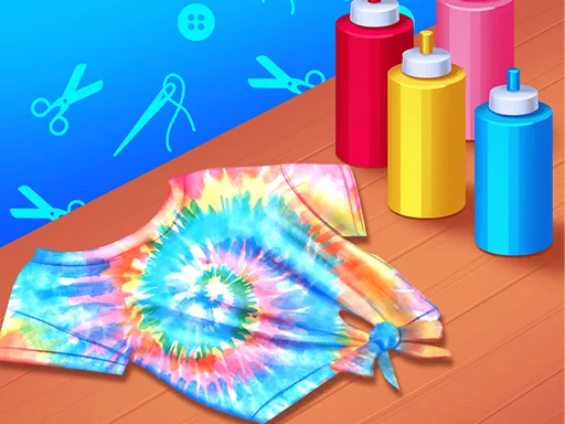 Design With Me Cute Tie Dye Tops - game thumbnail image