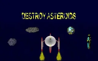 Destroy Asteroids - game thumbnail image