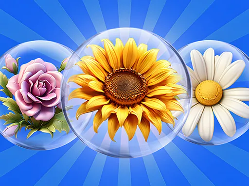 Dice Puzzle Flowers! - game thumbnail image