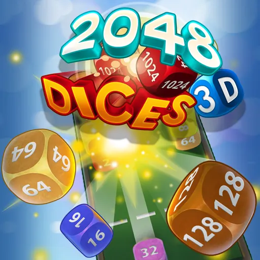Dices 2048 3D game thumbnail image
