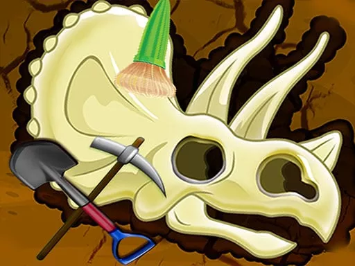 Digging Games - Find Dinosaurs Bones - game thumbnail image