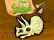 Dinasaur Bone Digging - game thumbnail image