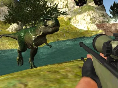 Dino Hunting game thumbnail image