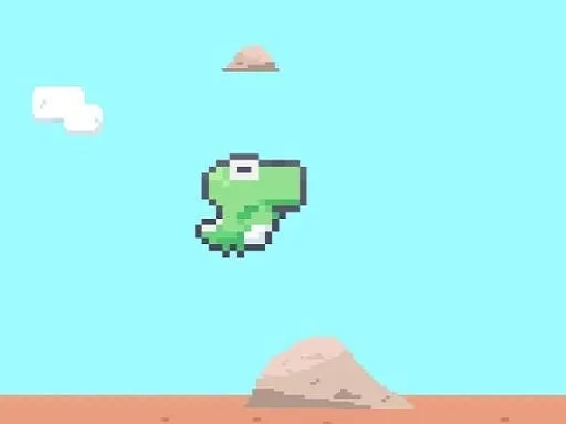 Dino Run Magic 2D game thumbnail image