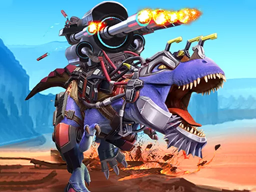 Dino Squad Battle Mission - game thumbnail image
