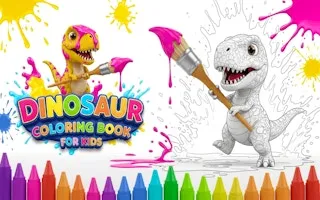 Dinosaur Coloring Book for Kids - game thumbnail image