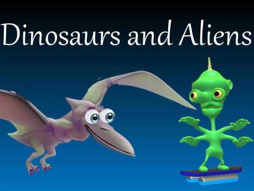 Dinosaurs and Aliens - game thumbnail image