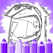 Dirt Bike Coloring Pages For Kids game thumbnail image