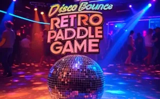 Disco Bounce Retro Paddle Game - game thumbnail image