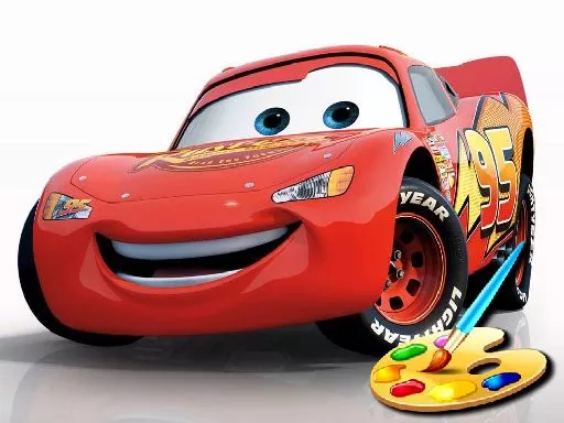 Disney Cars Coloring Book - game thumbnail image