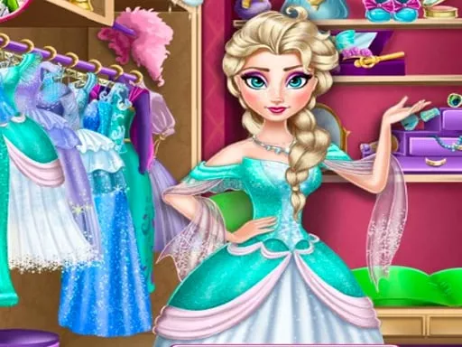 Disney Frozen Princess Elsa Dress Up Games - game thumbnail image