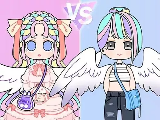 DIY Anime Doll Dress Up - game thumbnail image