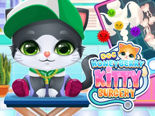 Doc HoneyBerry Kitty Surgery - game thumbnail image
