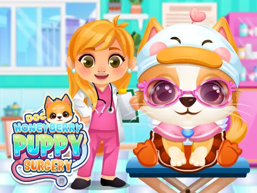 Doc HoneyBerry Puppy Surgery - game thumbnail image