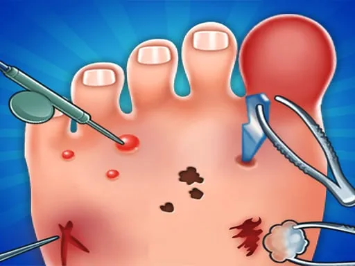 Doctor Foot Kids - game thumbnail image