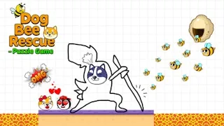 Dog Bee Rescue - Puzzle Game - game thumbnail image