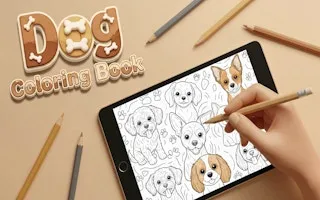Dog Coloring Book - game thumbnail image