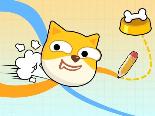 Doge Rush Draw Home Puzzle game thumbnail image