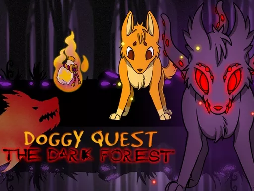 Doggy Quest : The Dark Forest - game thumbnail image