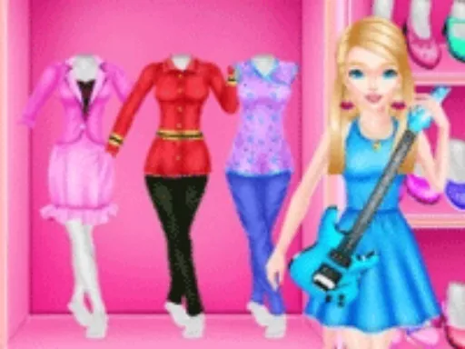 Doll Career Outfits Challenge - Dress-up Game - game thumbnail image