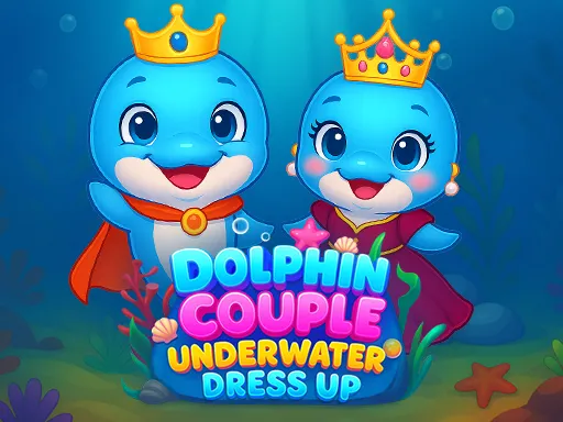 Dolphin Couple Underwater Dress Up - game thumbnail image