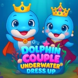 Dolphin Couple Underwater Dress Up